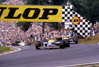 Williams FW11 Mansell 1986 British GP Brands