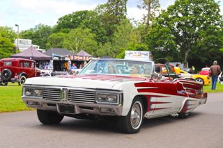 Cars At The Custom And American Show