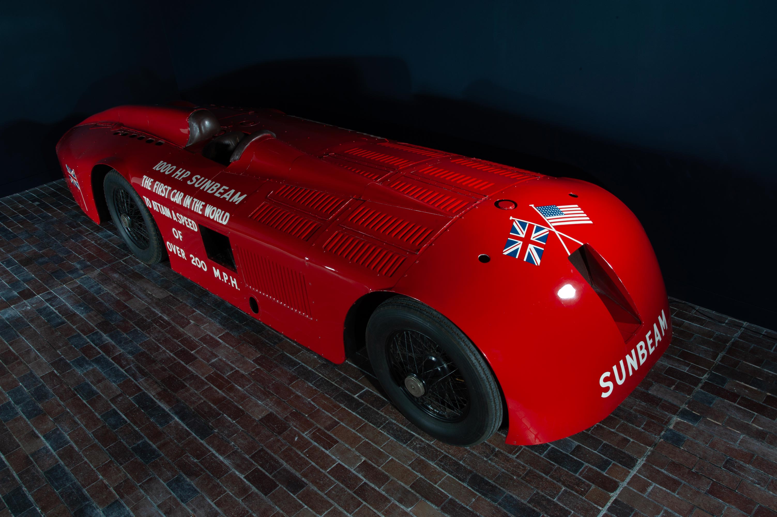 Sunbeam 1000hp at the National Motor Museum