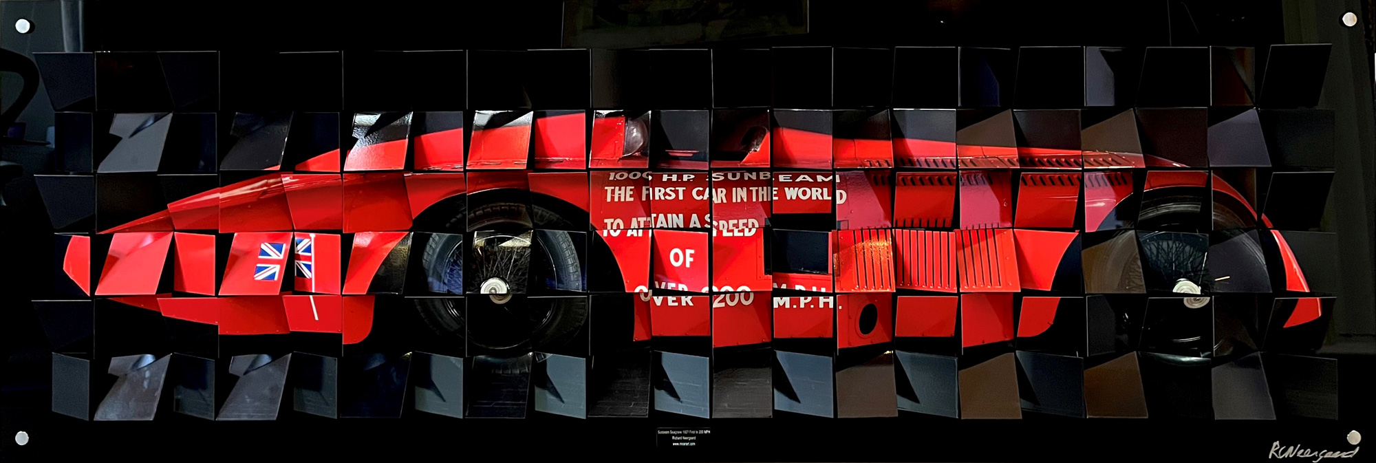 Sunbeam 1000hp Artwork by artist Richard Neergaard